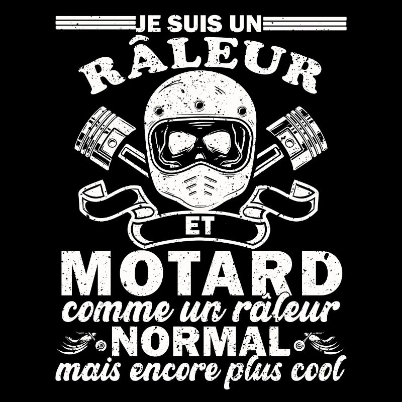 motard et râleur