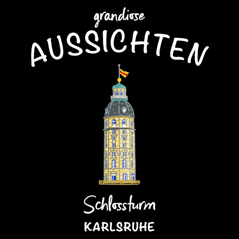 Karlsruhe, historischer Schlossturm