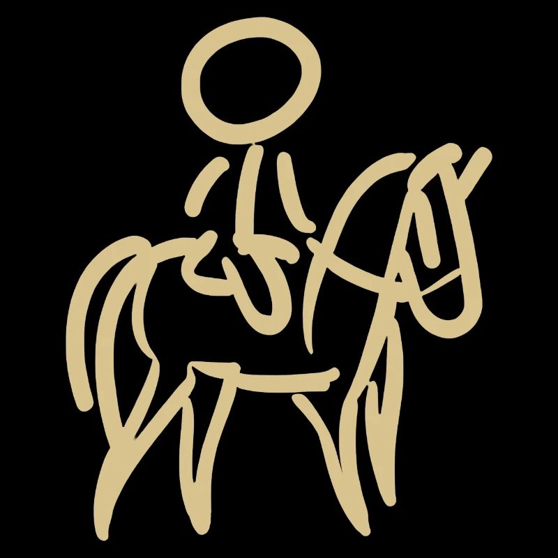 Cavalier sur Cavalier Minimalisme Minimaliste