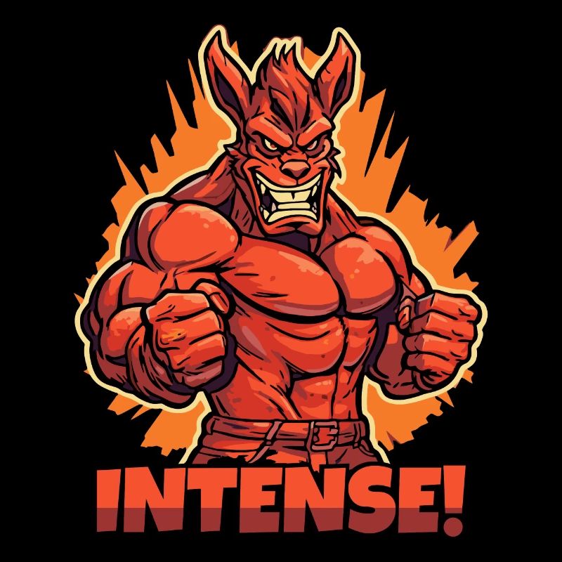 Muscular Beast: Intense