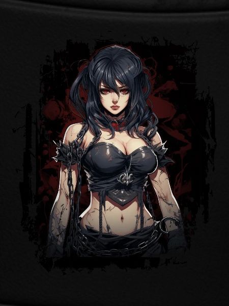 Fittes Gothic Mädchen