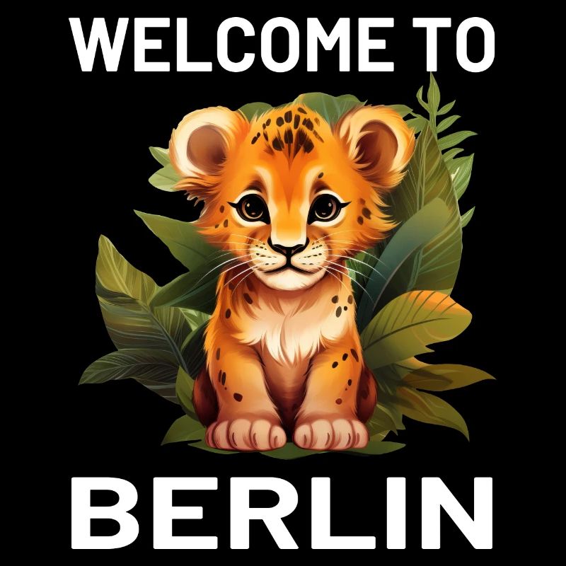 "Welcome to Berlin" Löwe - Stadtleben mit einem