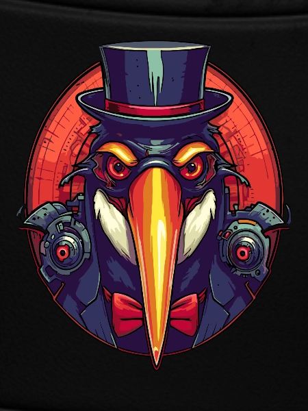Cool Gangster Penguin