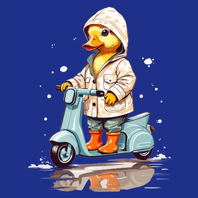 Duck with Roller