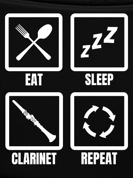 Eat Sleep Clarinet Repeat
