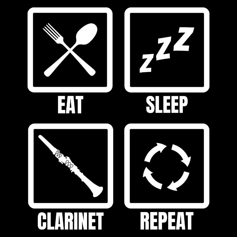 Eat Sleep Clarinet Repeat