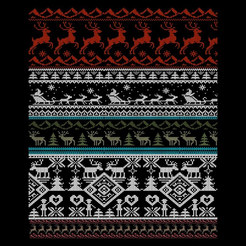 Knitted Christmas Pattern