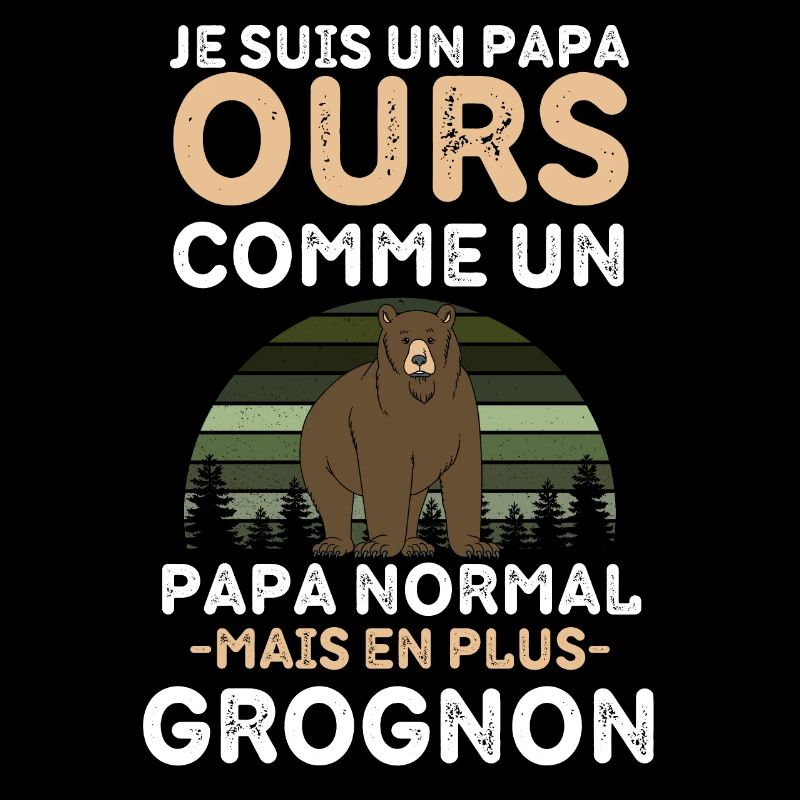 Papa Ours Grognon