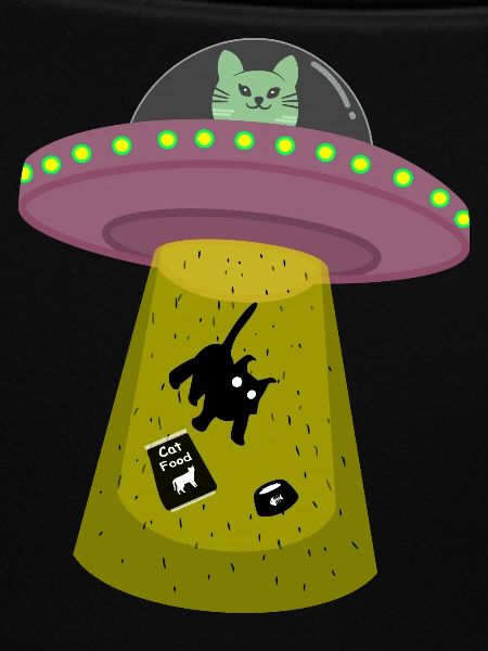 UFO-Katze