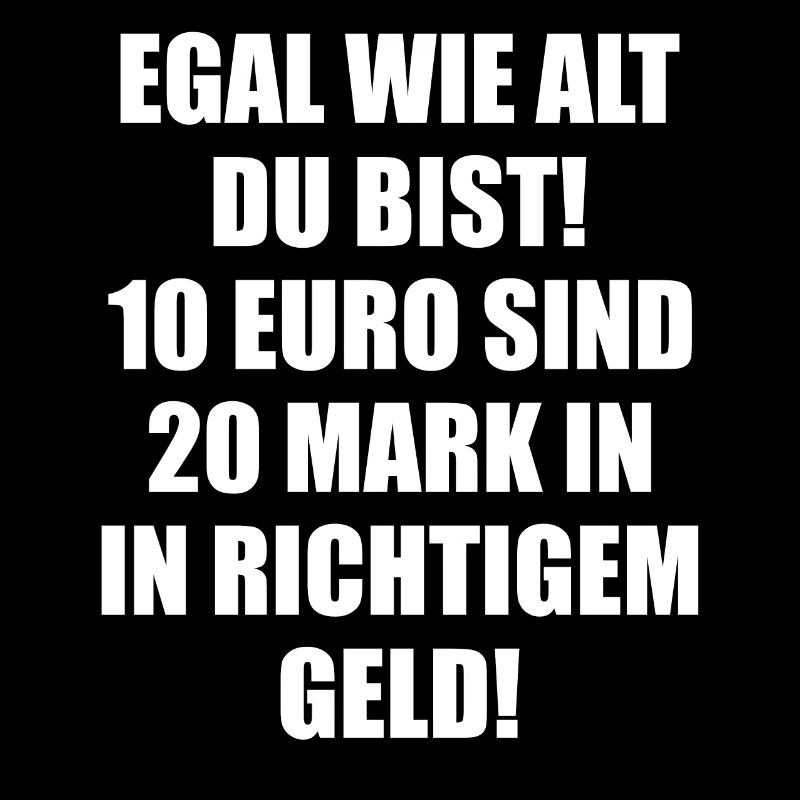 Nostalgische Währungsumrechnung: 10 Euro sind 20 D