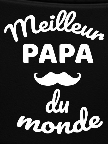 Authentisches Gesamt-Schnurrbart-Papa-Design