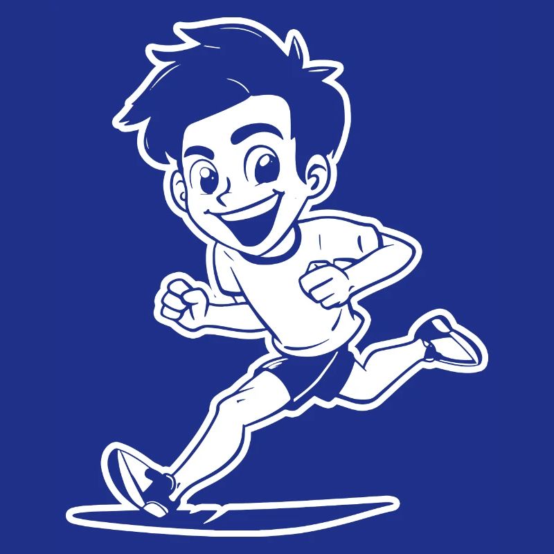 Marathon Boy Drawing