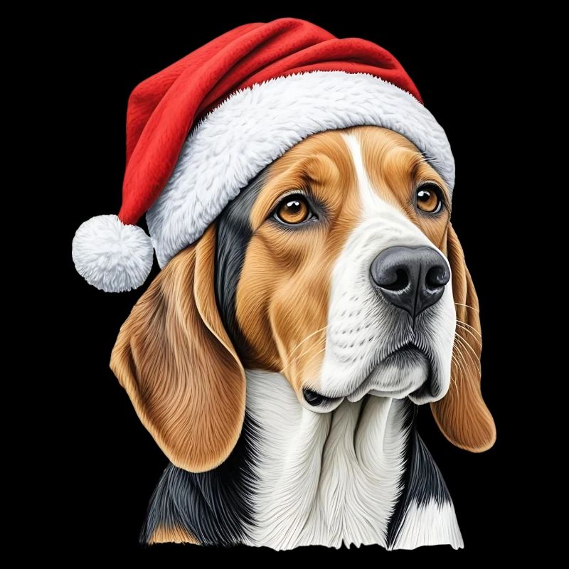 Weihnachten Beagle Hund