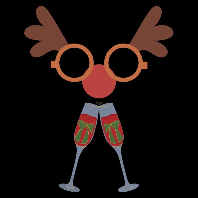 Weihnachtsdesign-Geschenkidee-Feier