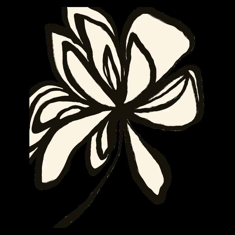 Floral simplicity - timeless design