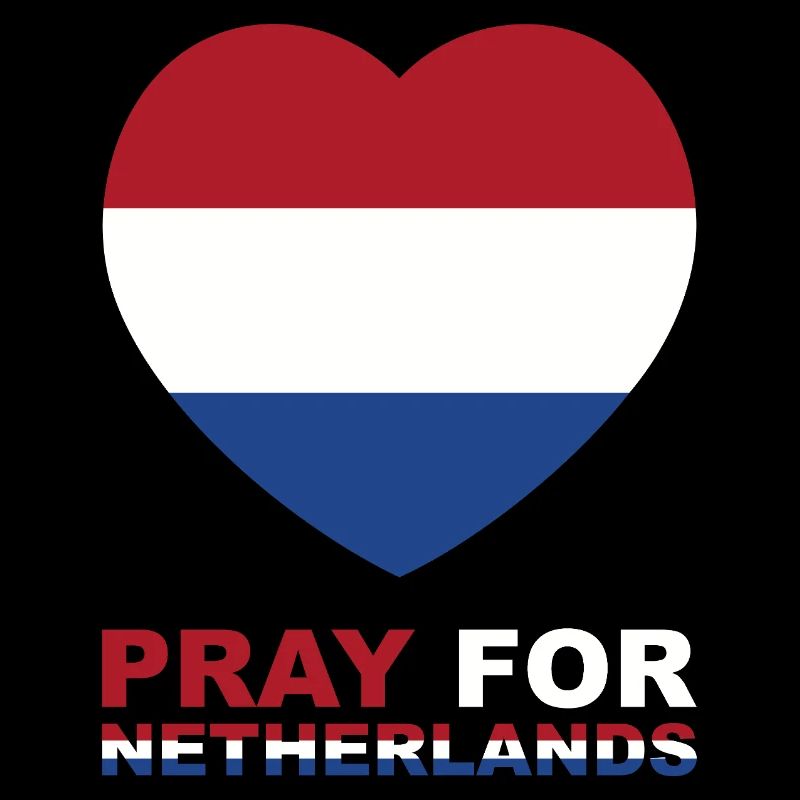Pray for Netherlands Met Hart