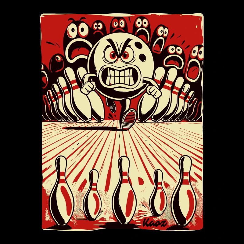 Bowling Showdown : Boule de bowling contre quilles