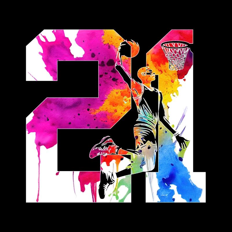 21E ANNIVERSAIRE BASKET-BALL NUMÉRO 21