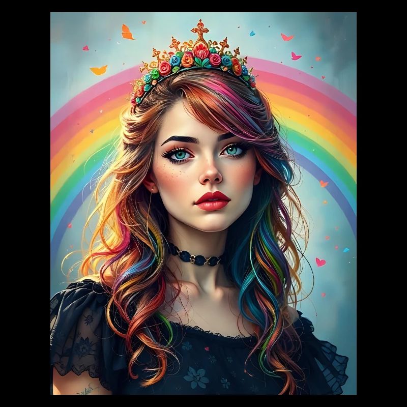 Rainbow Punk Princess