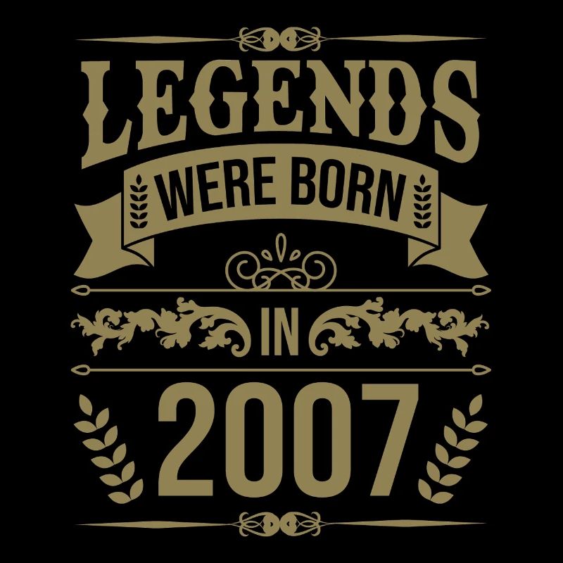 Légendes nées en 2007 Anniversaire