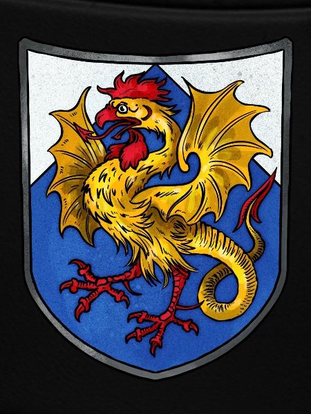 Wappen Basilisk