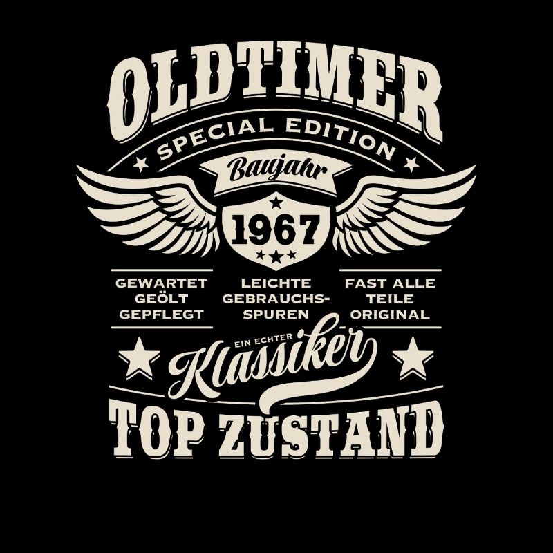 Oldtimer Baujahr 1967 - Geburtstag - Geschenk