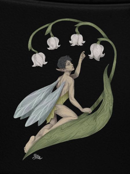 Pixie mit Maiglöckchen