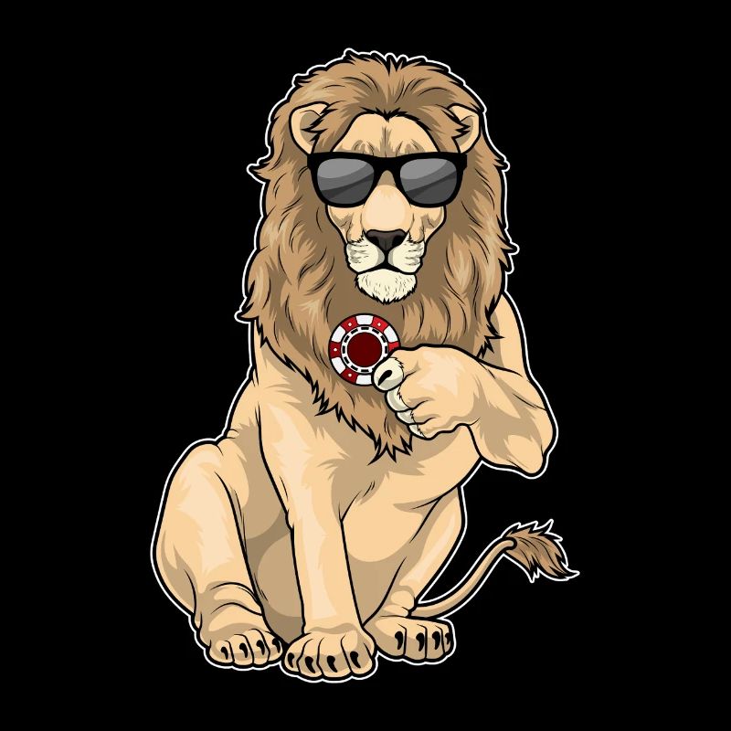 Lion Poker Poker Chips