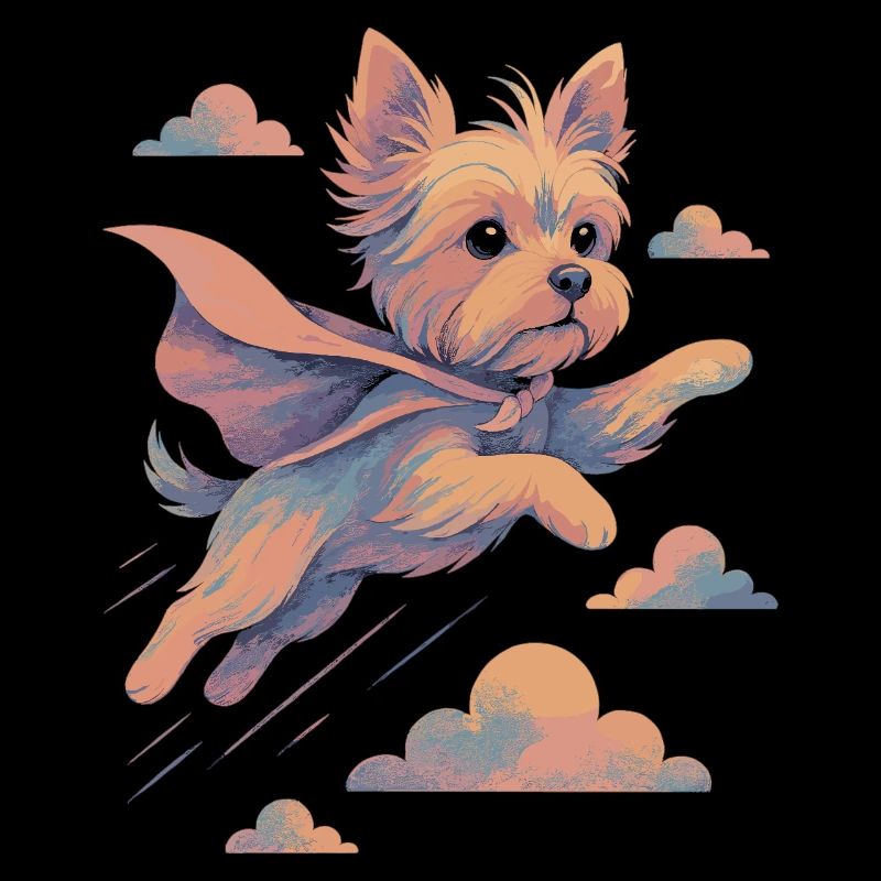 Super Hund Yorkshire Terrier Cape Umhang Geschenk