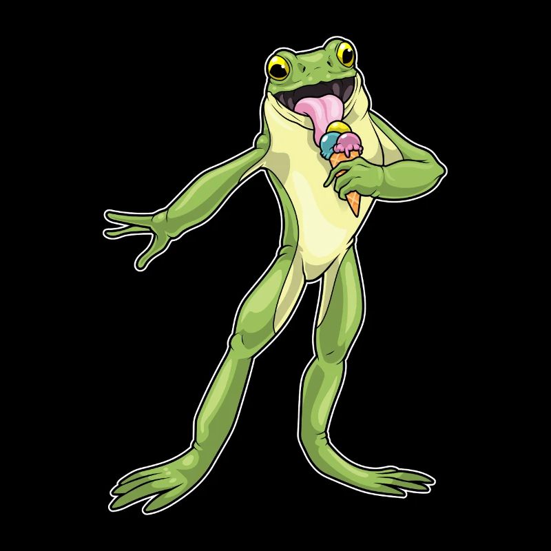 Frog Waffle Cream