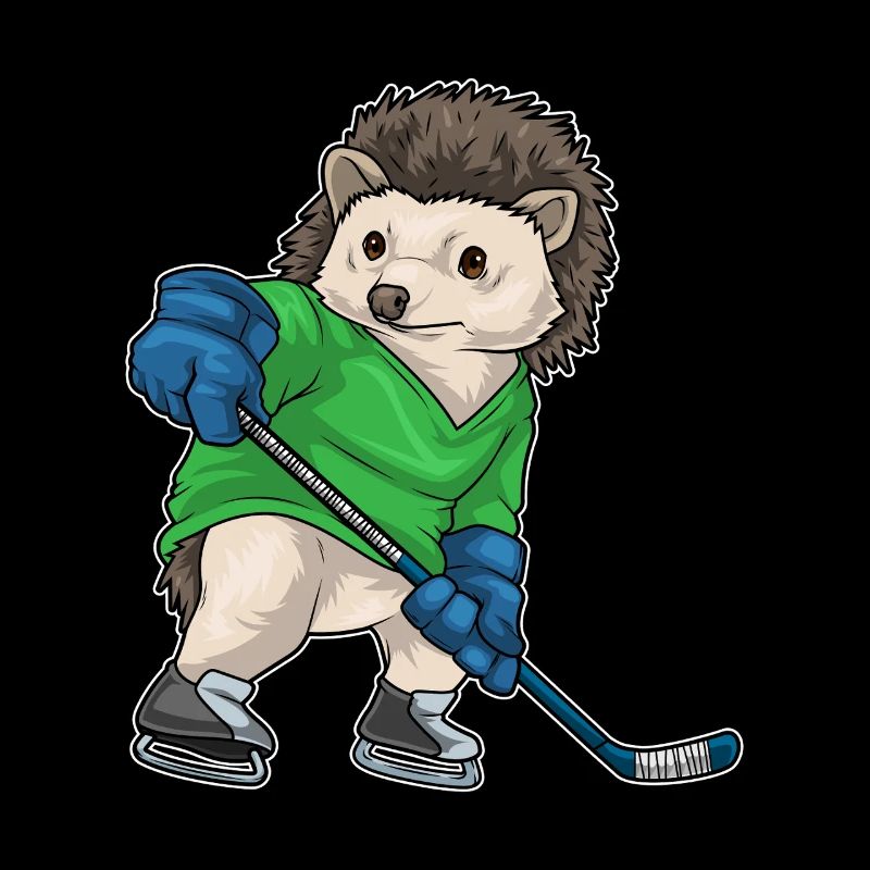 Bâton de hockey sur glace hérisson