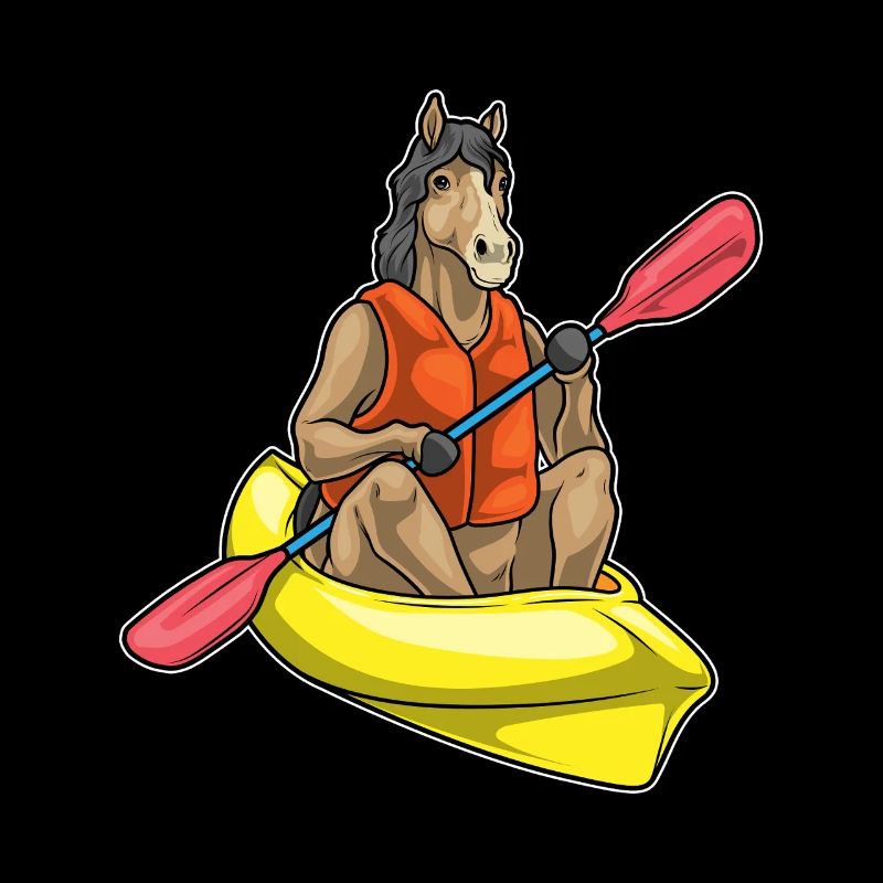 Cheval Kayak Pagaie