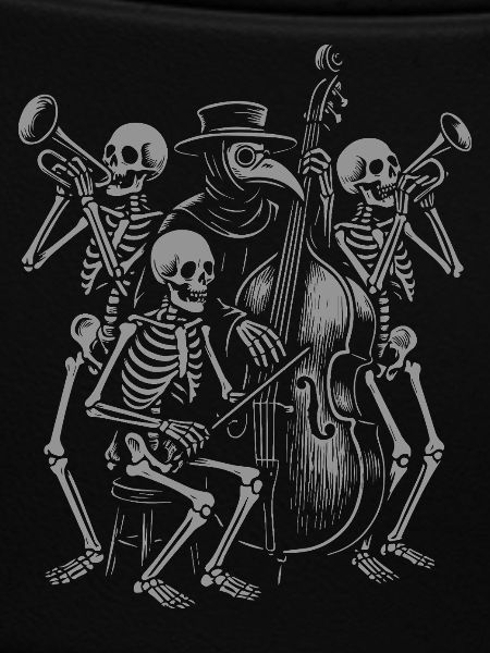 Spooky Skeleton Jazz Ensemble