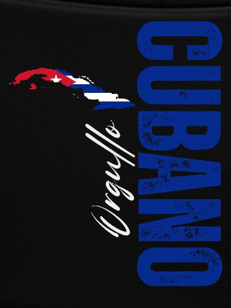 Cuban pride, vertical design