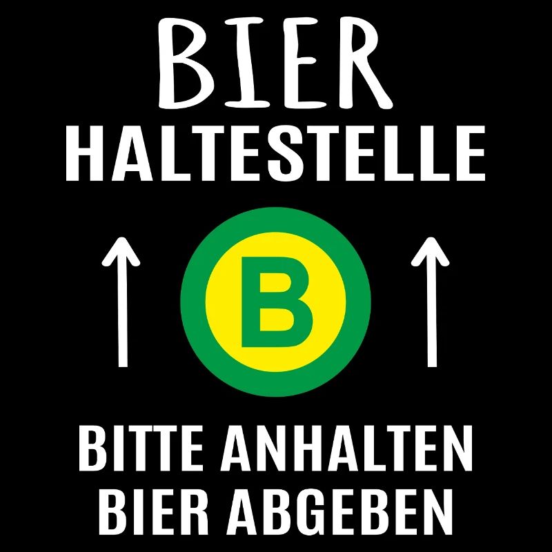 Bier Bierzelt Biertrinker Geschenk Bierhaltestelle
