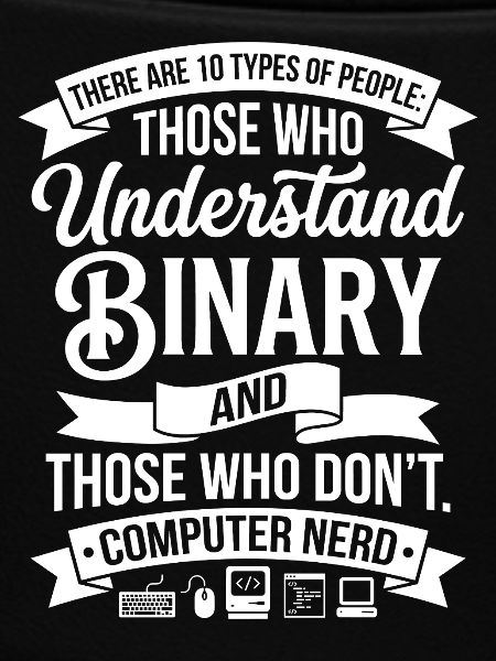 Binärversteher: Nerd-Spruch Shirt