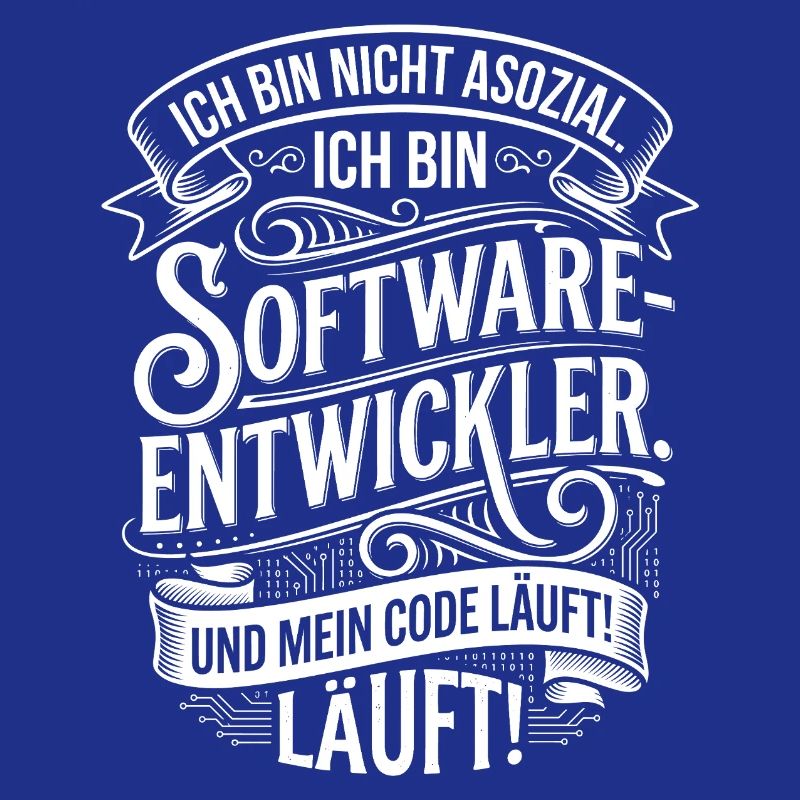 Ich bin Softwareentwickler – Und mein Code läuft