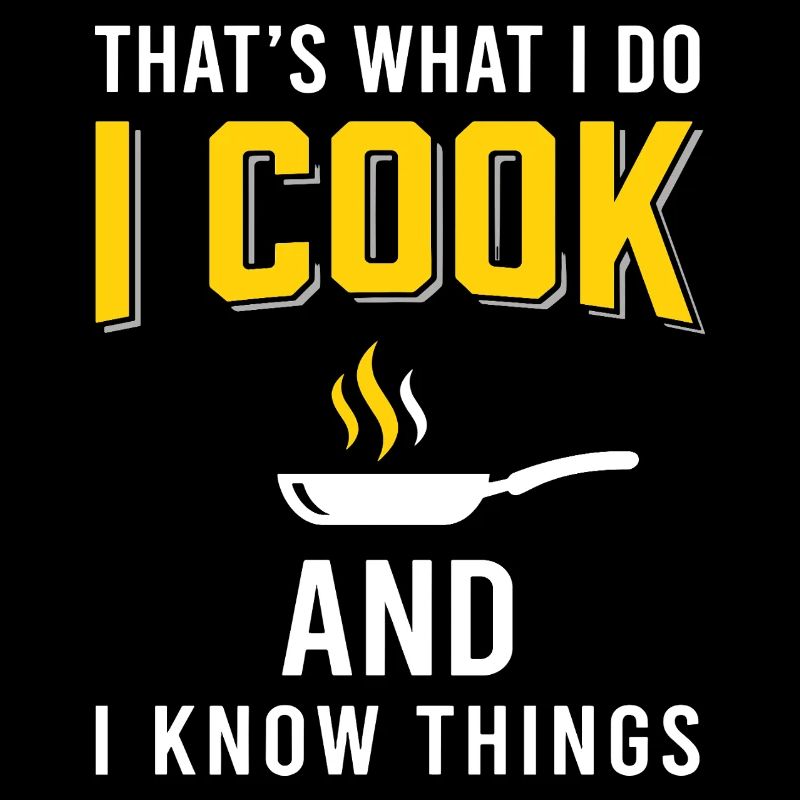 COOKING IS MY THING Pan Motif