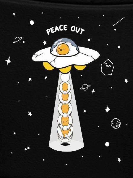 Peace Out UFO-Eier