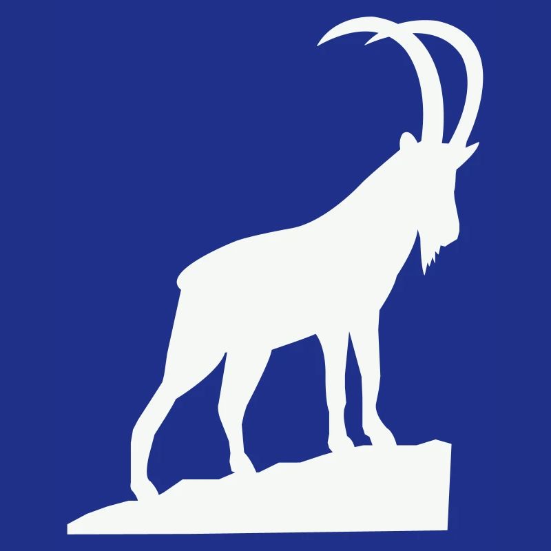 Alpenbock Silhouette