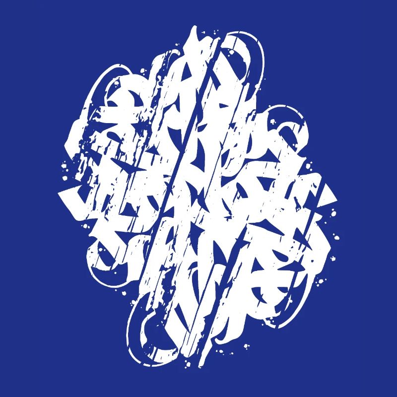 DIRTY ABSTRACT CALLIGRAPHY SHAPE
