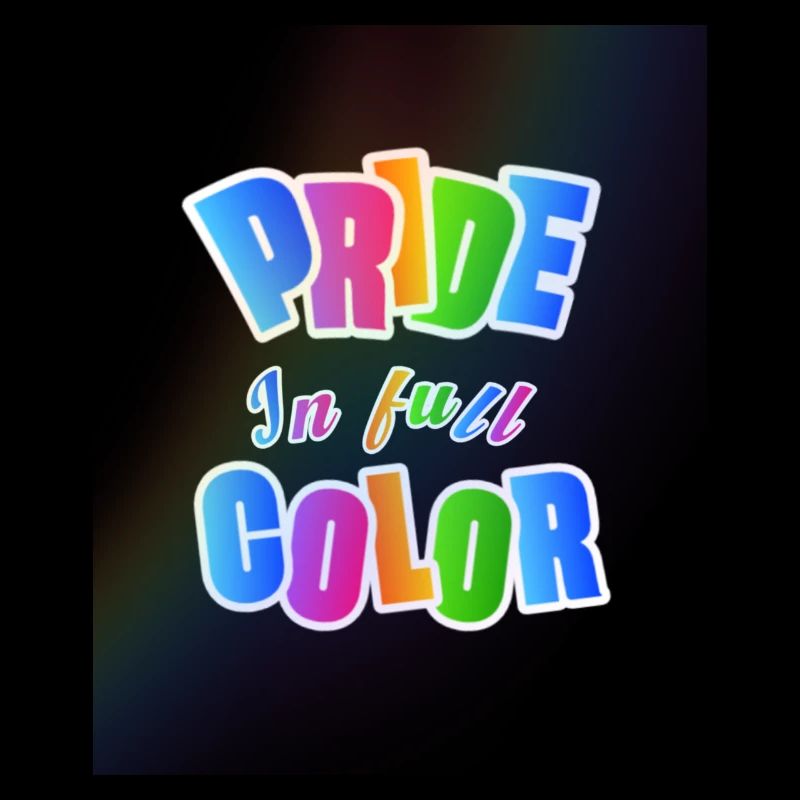 Pride en Couleurs Arc-en-Ciel