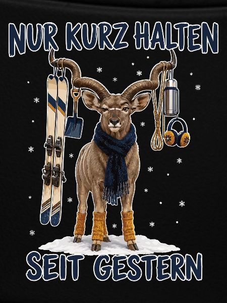Lustiges Winter Kudu