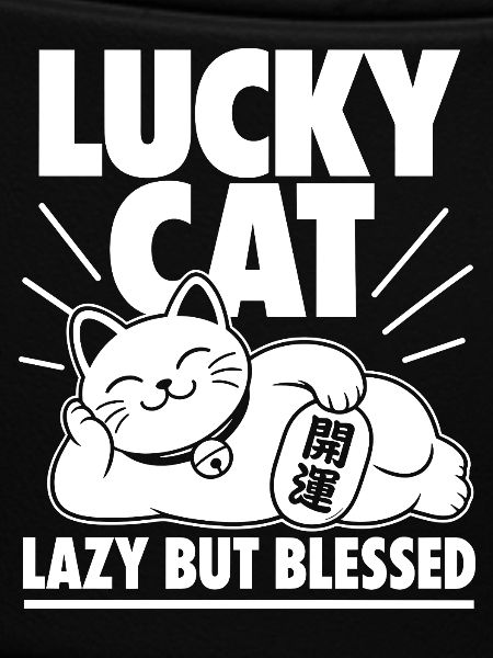 Lucky Cat Lazy