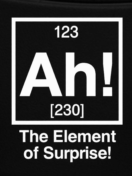 Ah! Element Überraschung