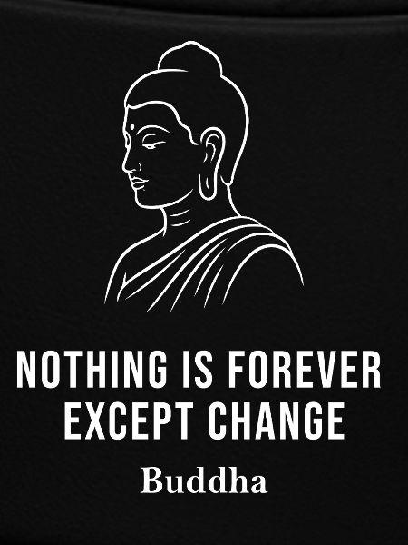 Buddha-Zitat über Veränderungen