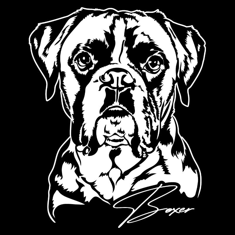 Deutscher BOXER Hunde Portrait Wilsigns