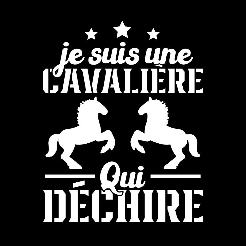 Je Suis Une Cavalière Qui Déchire Cadeau