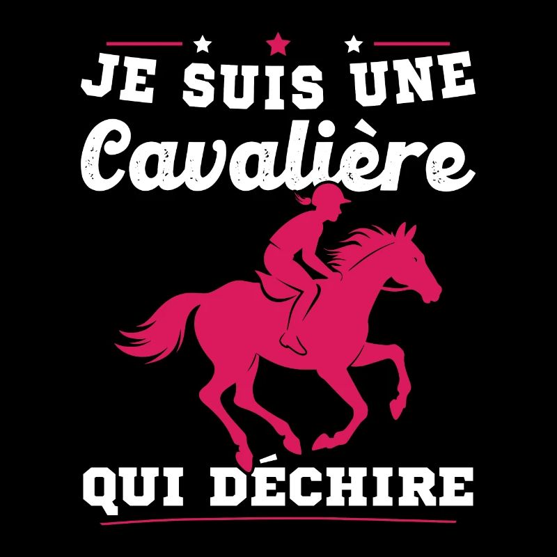 Je Suis Une Cavalière Qui Déchire Cadeau