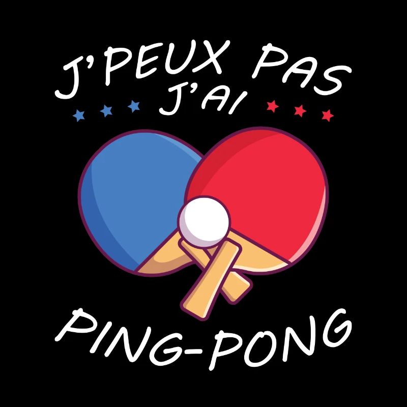 I Can't I Have Ping pong Humor Gift